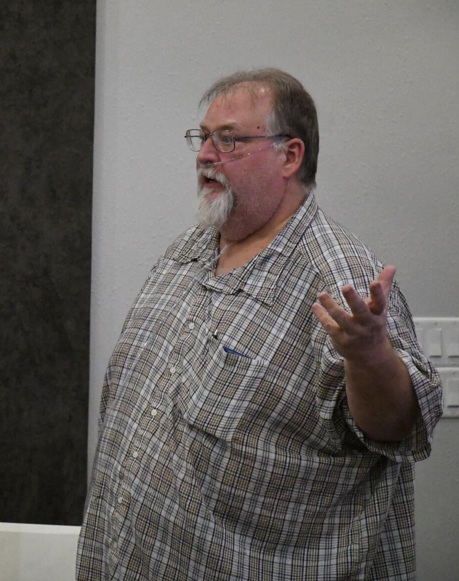 Heartland Greenway meeting, Marty Johnson